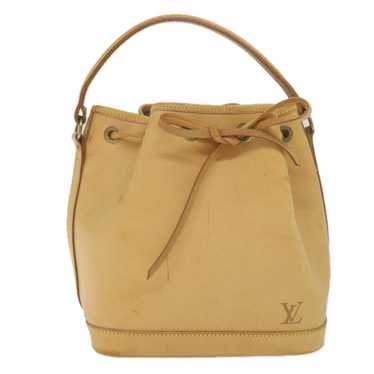 Louis Vuitton Noe Beige Leather Handbag (Pre-Owned