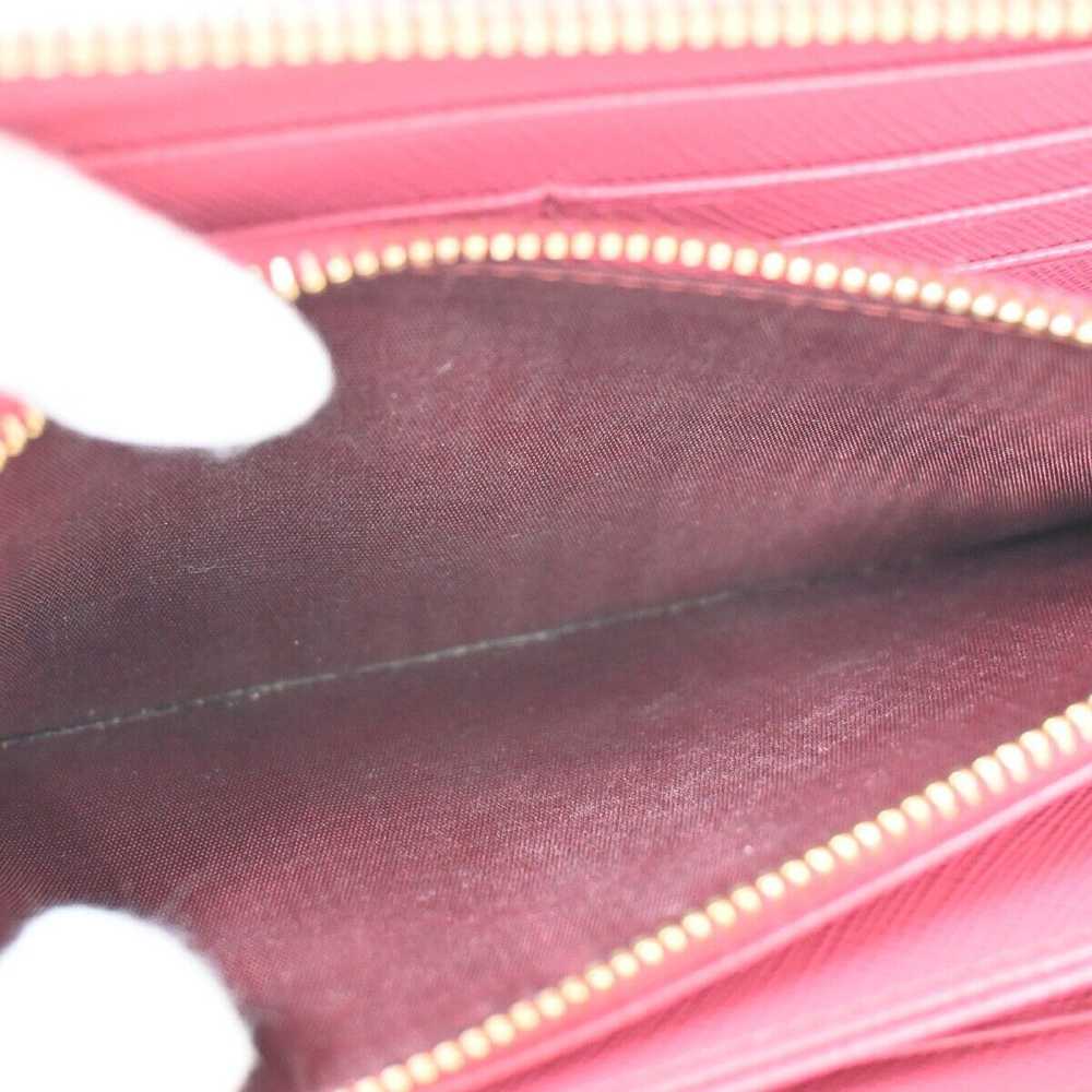 Prada Saffiano Pink Leather Wallet (Pre-Owned) - image 11