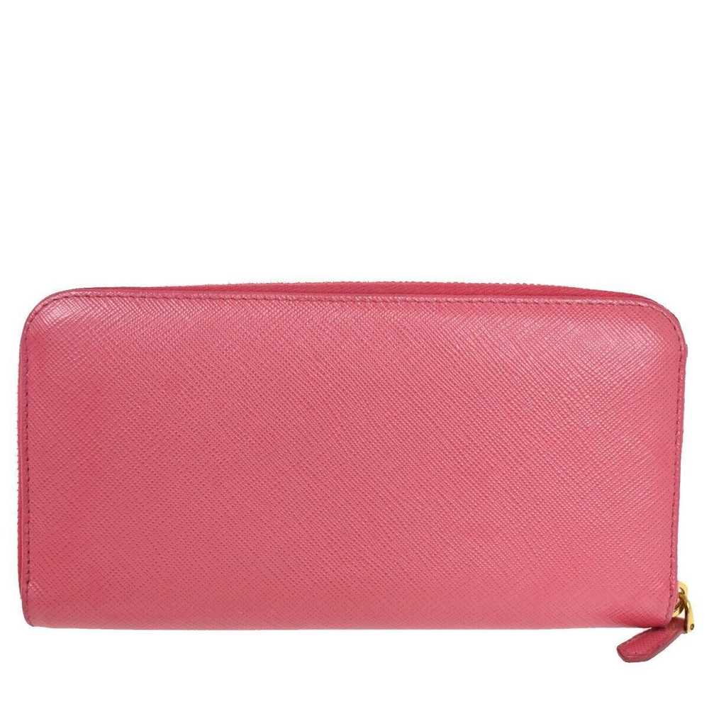 Prada Saffiano Pink Leather Wallet (Pre-Owned) - image 2