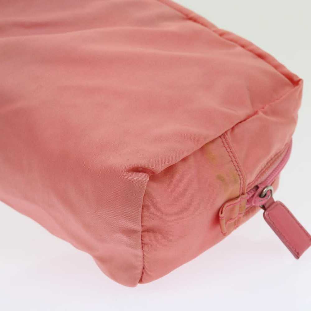 Prada Tessuto Pink Synthetic Clutch Bag (Pre-Owne… - image 12