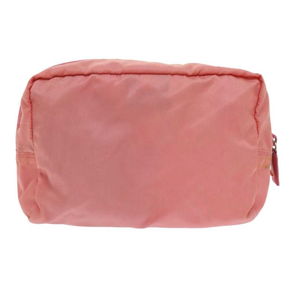 Prada Tessuto Pink Synthetic Clutch Bag (Pre-Owne… - image 2