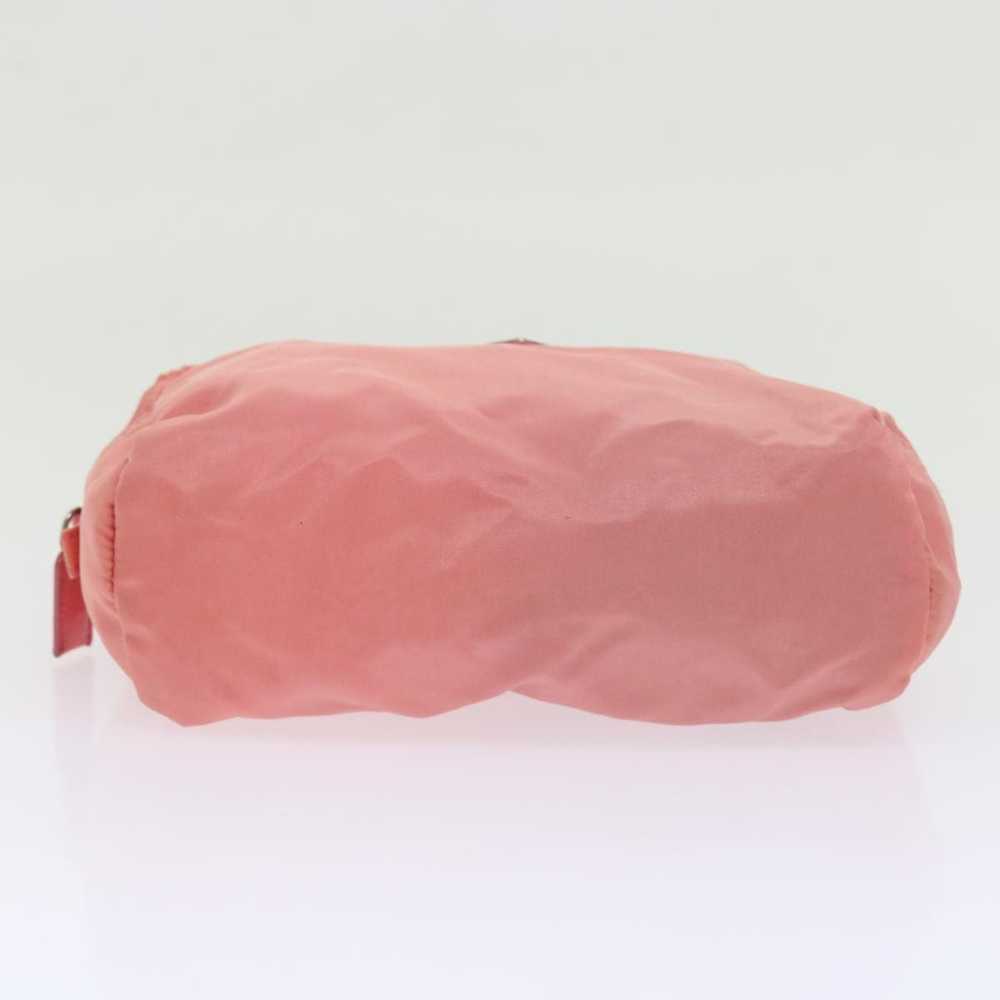 Prada Tessuto Pink Synthetic Clutch Bag (Pre-Owne… - image 3