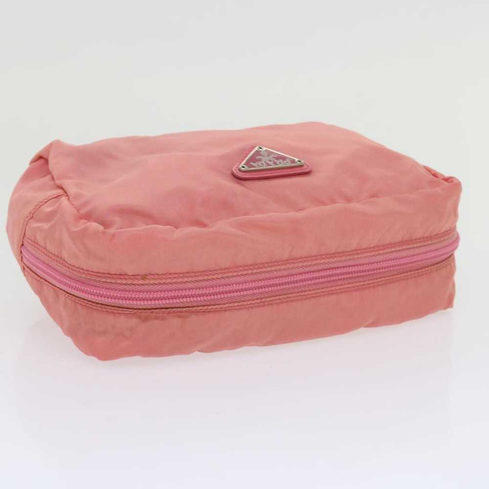 Prada Tessuto Pink Synthetic Clutch Bag (Pre-Owne… - image 4