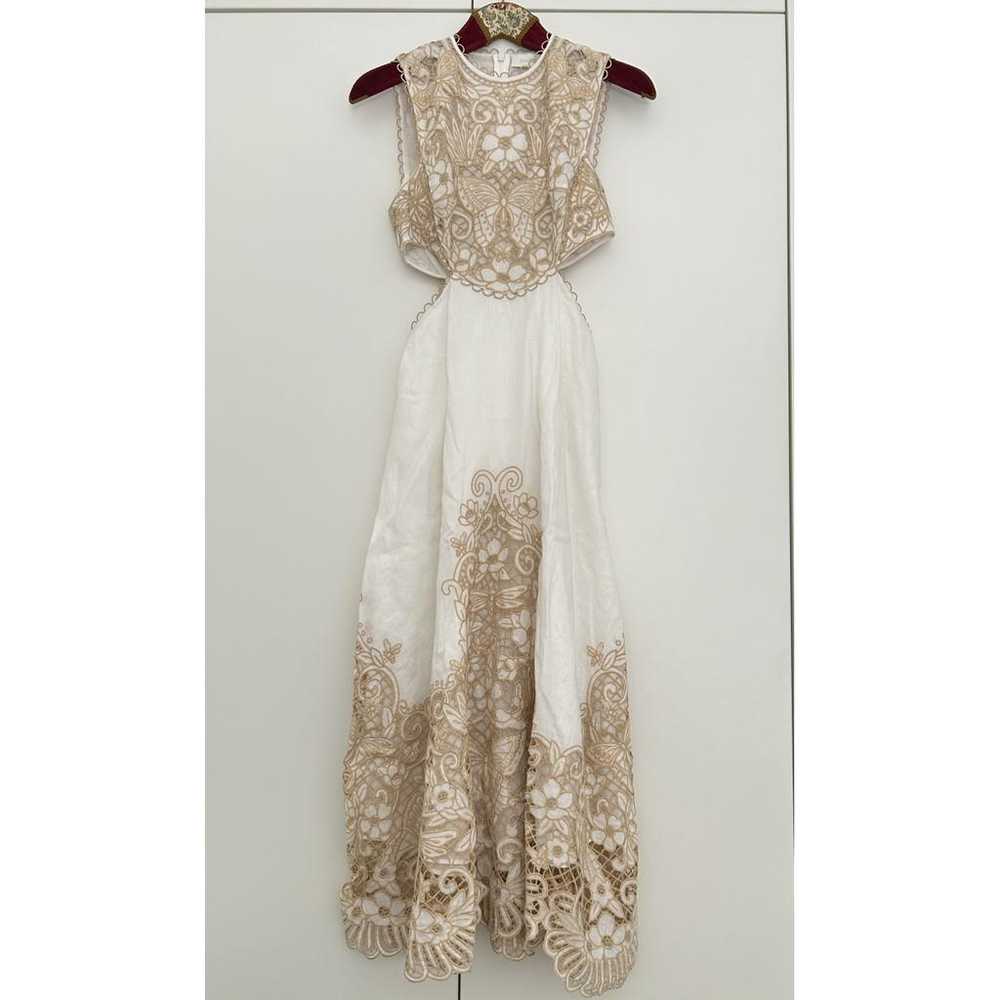 Zimmermann Aliane linen mid-length dress - image 5