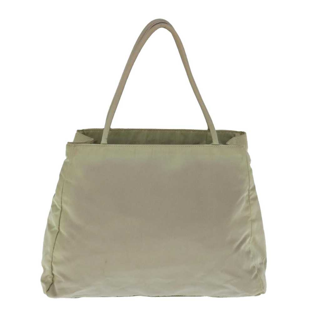 Prada Tessuto Beige Synthetic Handbag (Pre-Owned) - image 2