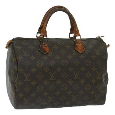 Louis Vuitton Speedy leather handbag - image 1