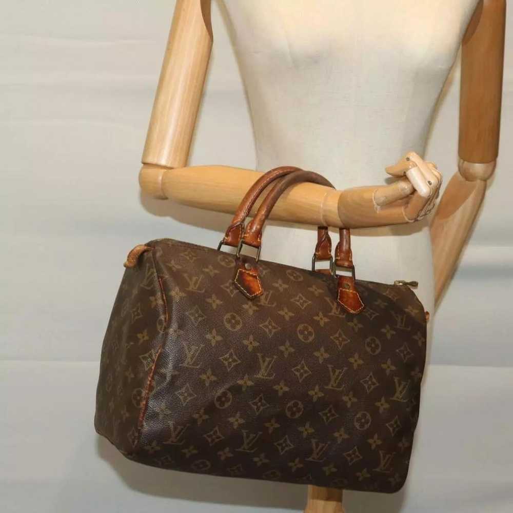 Louis Vuitton Speedy leather handbag - image 3