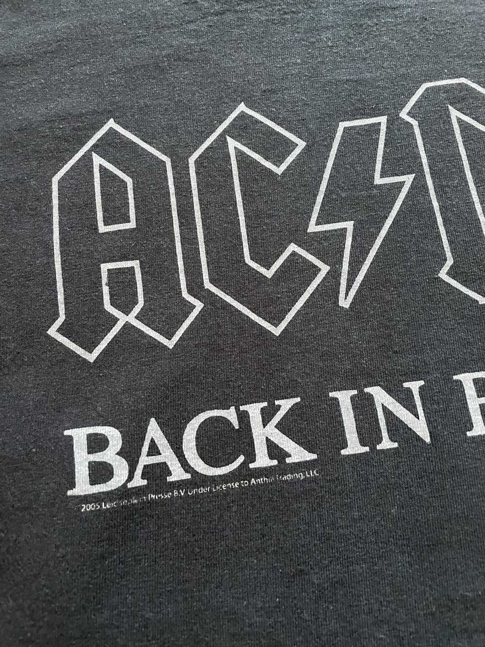 Ac/Dc × Band Tees × Vintage Vintage AC/DC Back In… - image 5