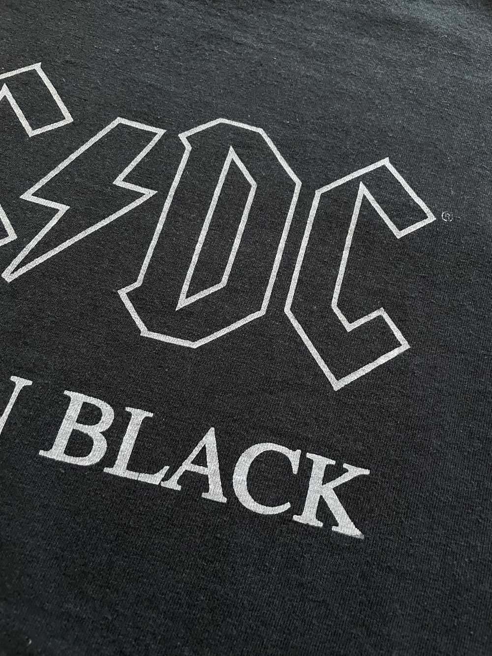 Ac/Dc × Band Tees × Vintage Vintage AC/DC Back In… - image 6