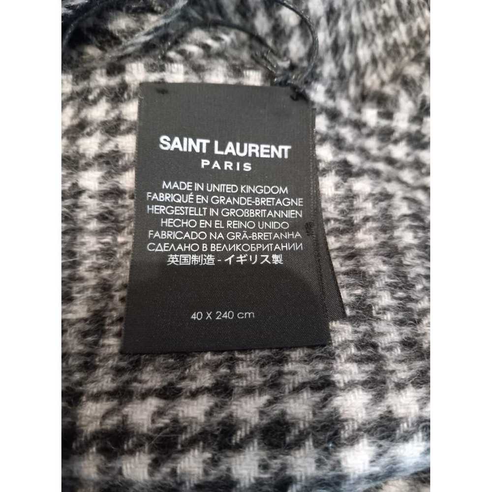 Saint Laurent Cashmere stole - image 4