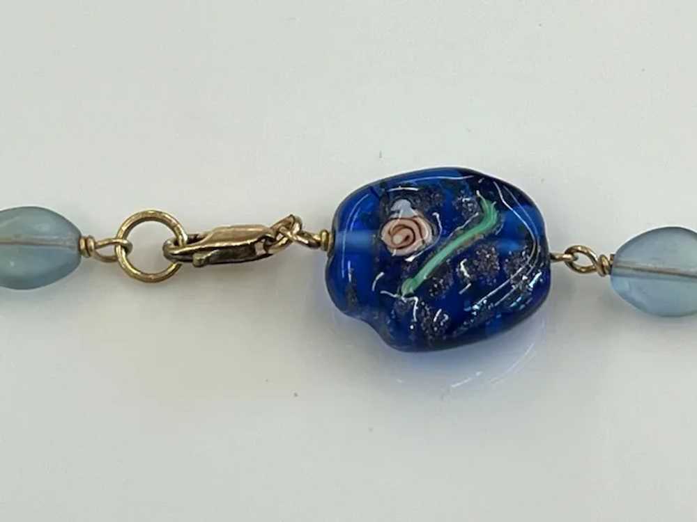 Vintage MURANO Glass Bead Necklace - image 4