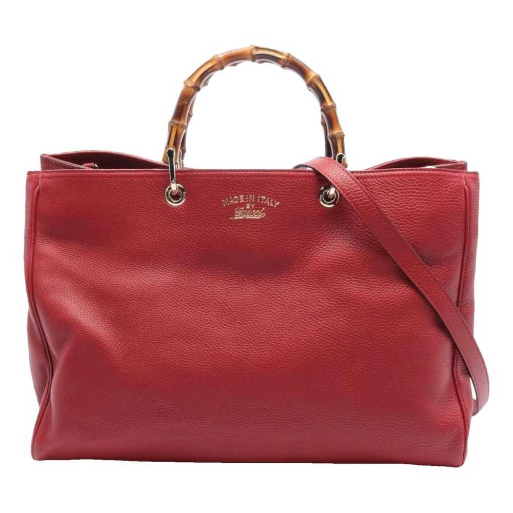 Gucci Leather tote - image 1