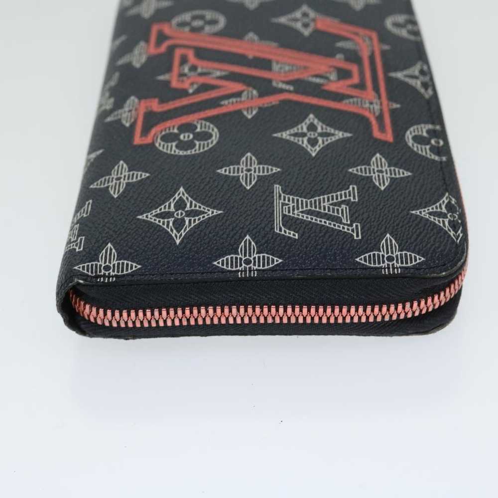 Louis Vuitton Zippy Organizer Black Canvas Wallet… - image 10