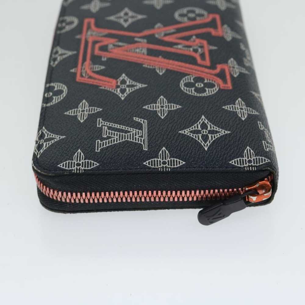 Louis Vuitton Zippy Organizer Black Canvas Wallet… - image 11