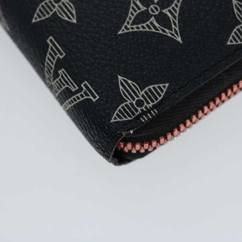 Louis Vuitton Zippy Organizer Black Canvas Wallet… - image 12