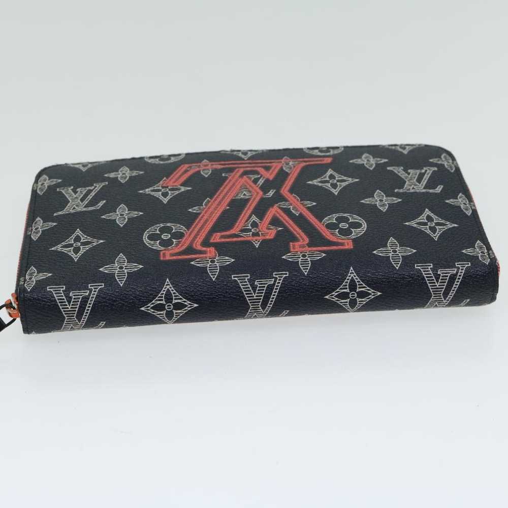 Louis Vuitton Zippy Organizer Black Canvas Wallet… - image 3