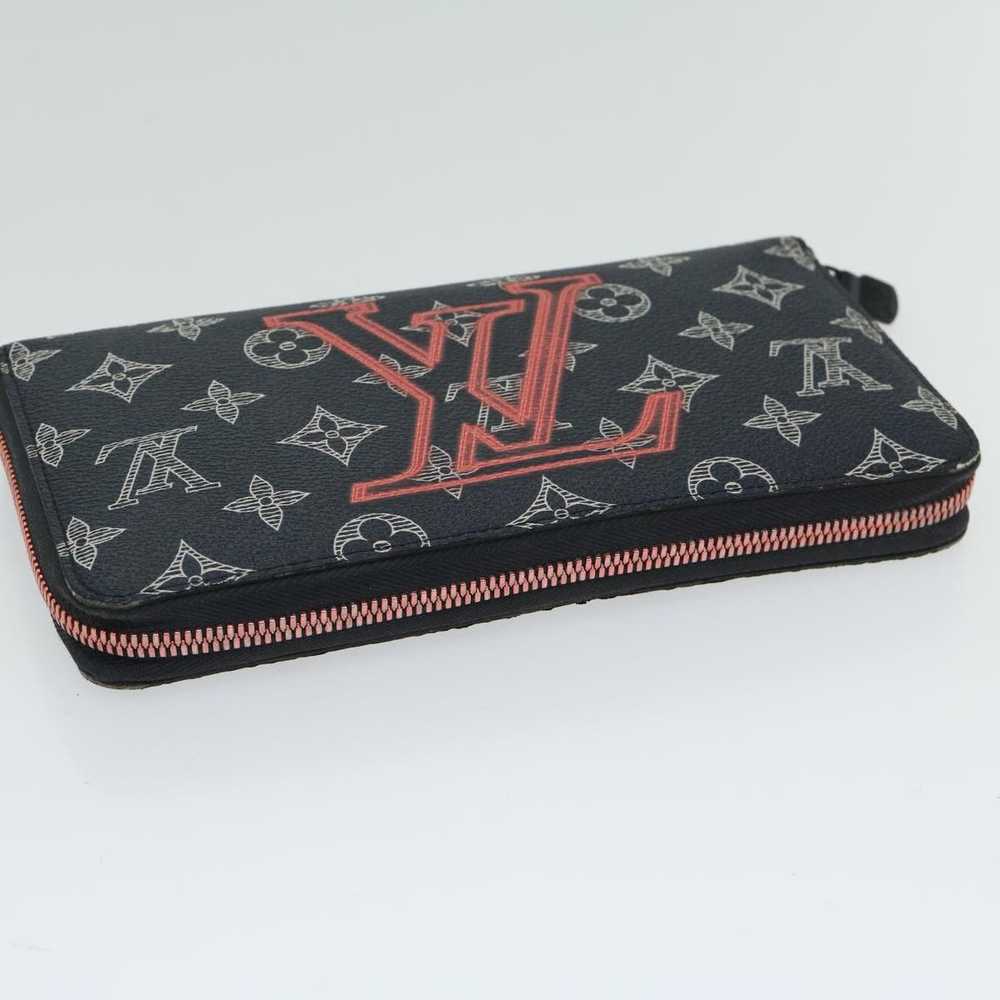 Louis Vuitton Zippy Organizer Black Canvas Wallet… - image 4