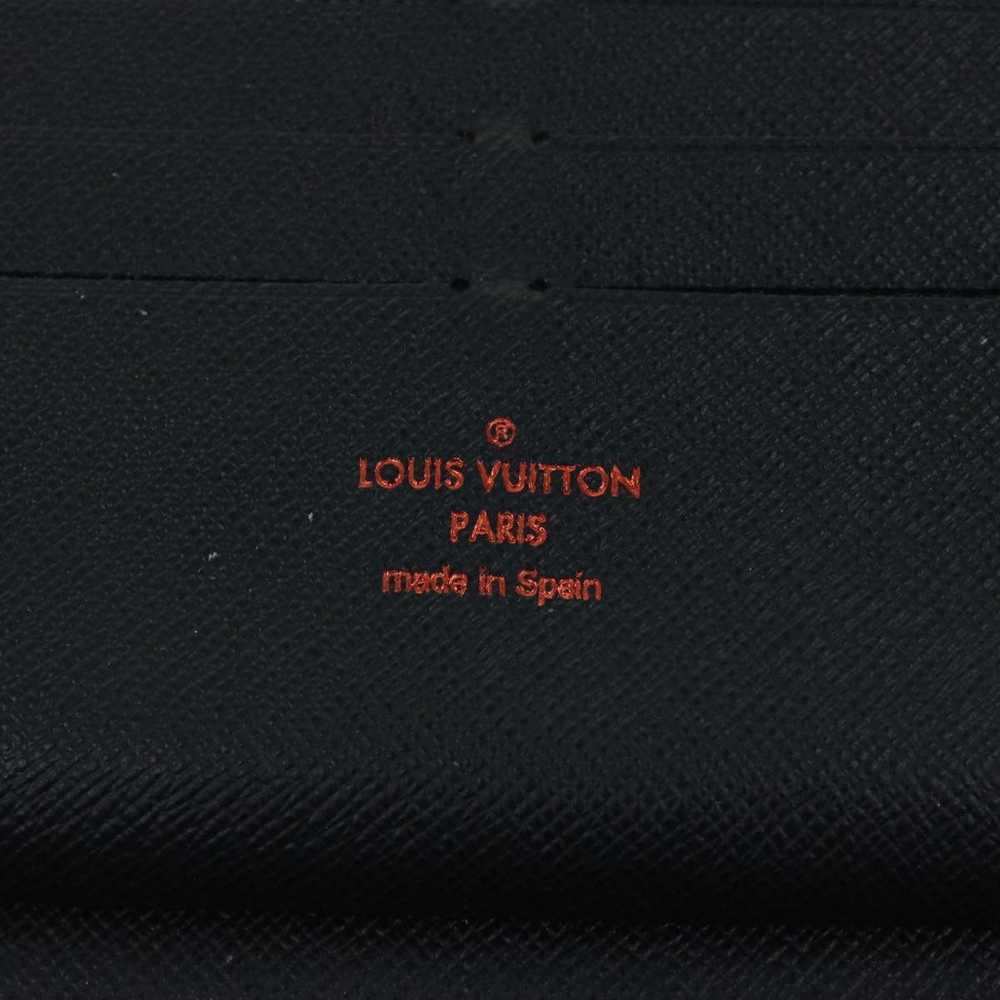 Louis Vuitton Zippy Organizer Black Canvas Wallet… - image 7