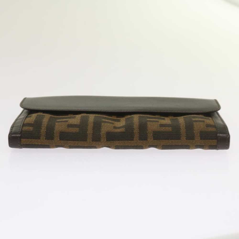 Fendi Zucca Brown Canvas Wallet (Pre-Owned) - image 3