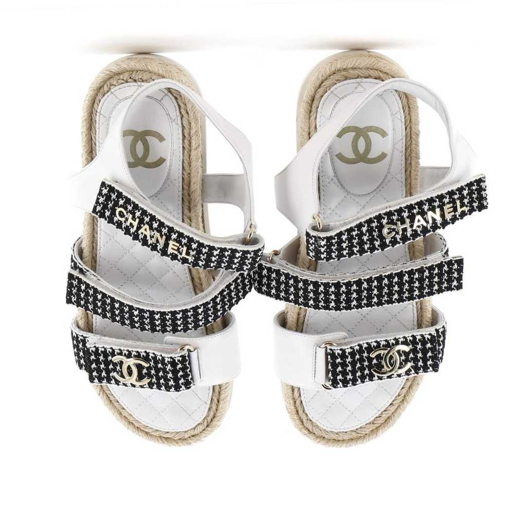 Chanel Cloth sandal - image 2