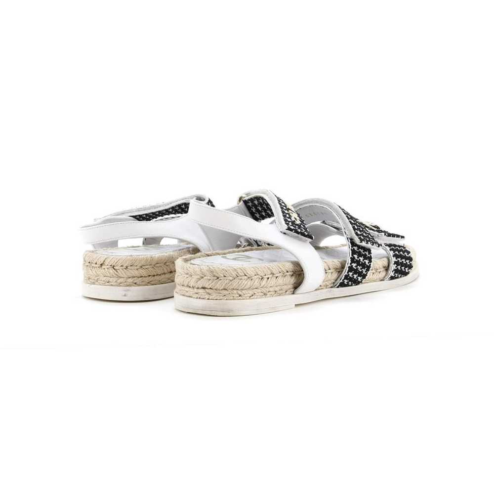 Chanel Cloth sandal - image 3