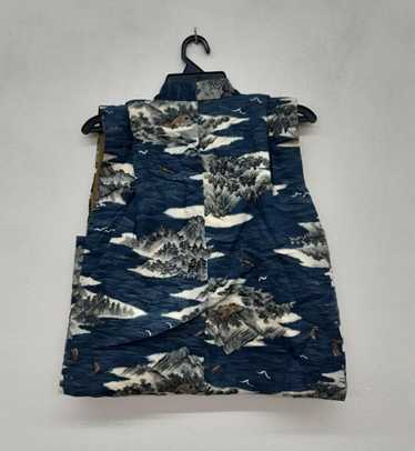 Japanese Brand Vintage Art Japanese Vest Design K… - image 1