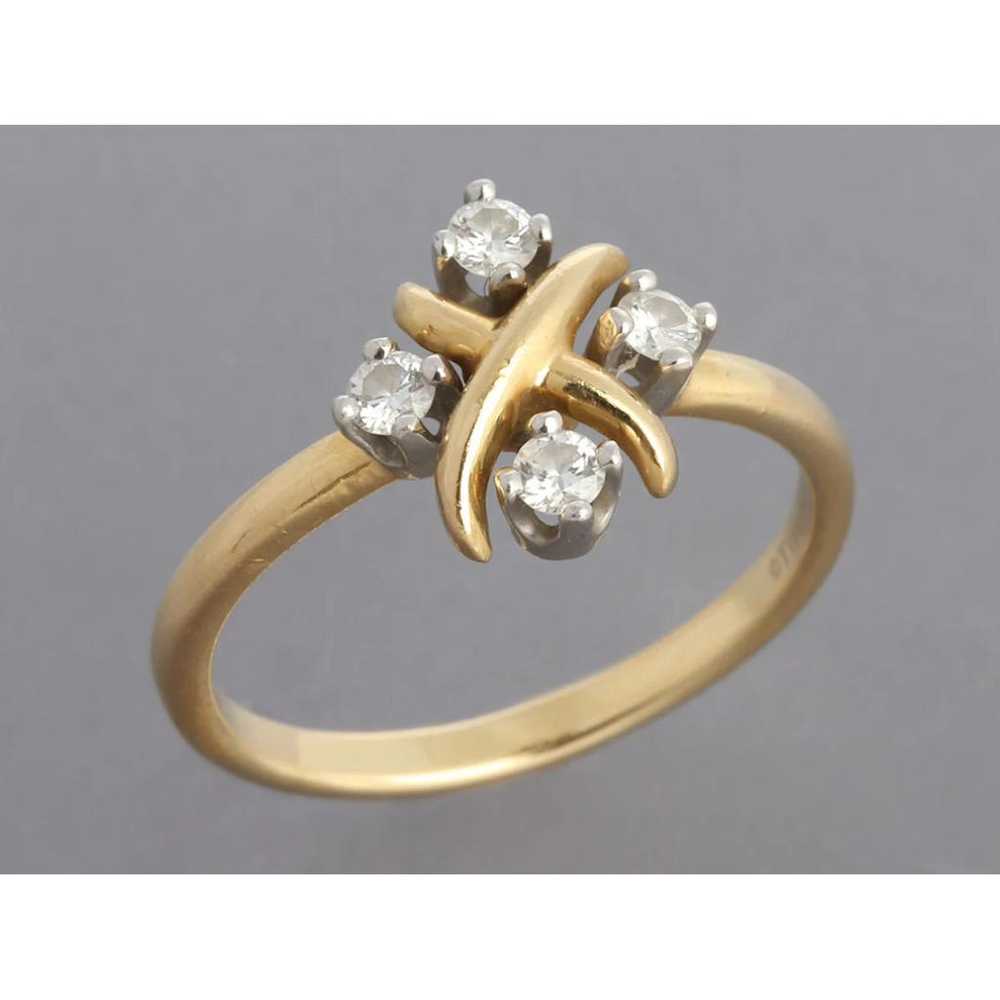 Tiffany & Co Schlumberger yellow gold ring - image 2