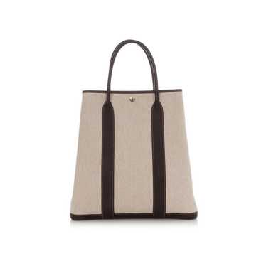 Hermès Garden File cloth tote