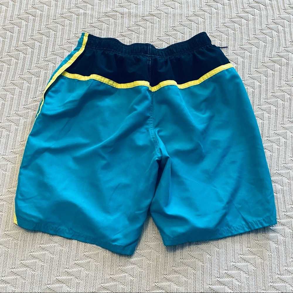 Nike Nike teal blue swim trunks - image 2