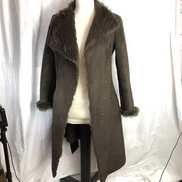 ムートン・ファーコート Giorgio Armani Brown Fur Coat Vintage armani shearling - Gem