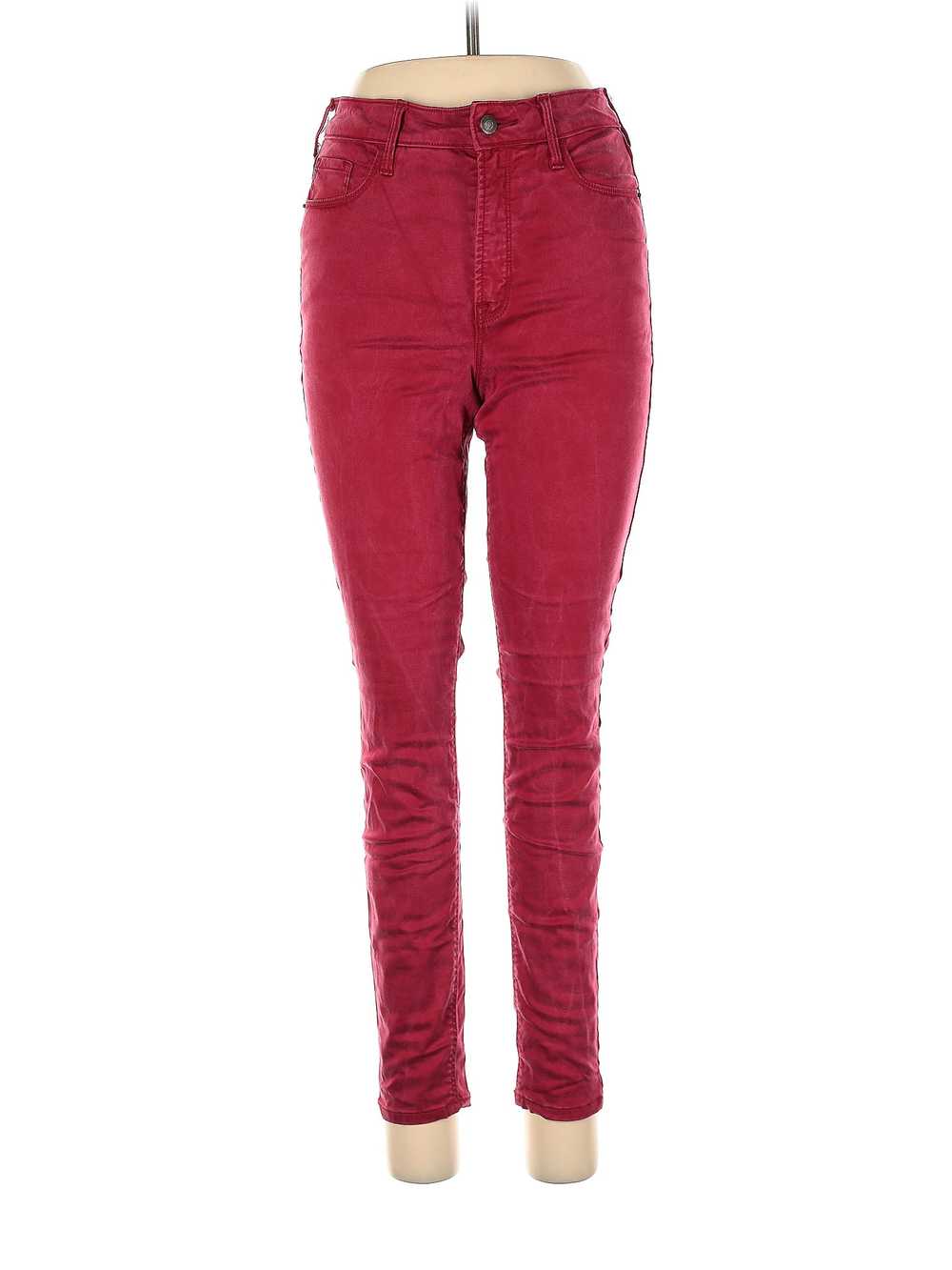 Old Navy Women Red Jeans 8 - image 1