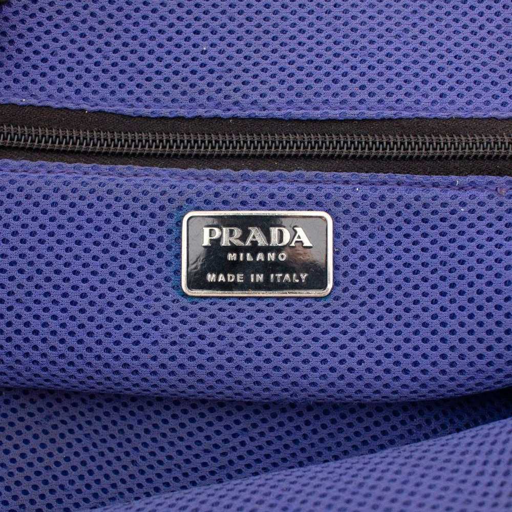 Prada Vintage PRADA Black Leather Tote Bag - image 9