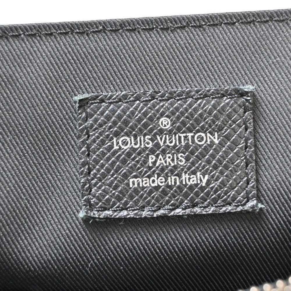 Louis Vuitton Roman Black Leather Shoulder Bag (P… - image 7