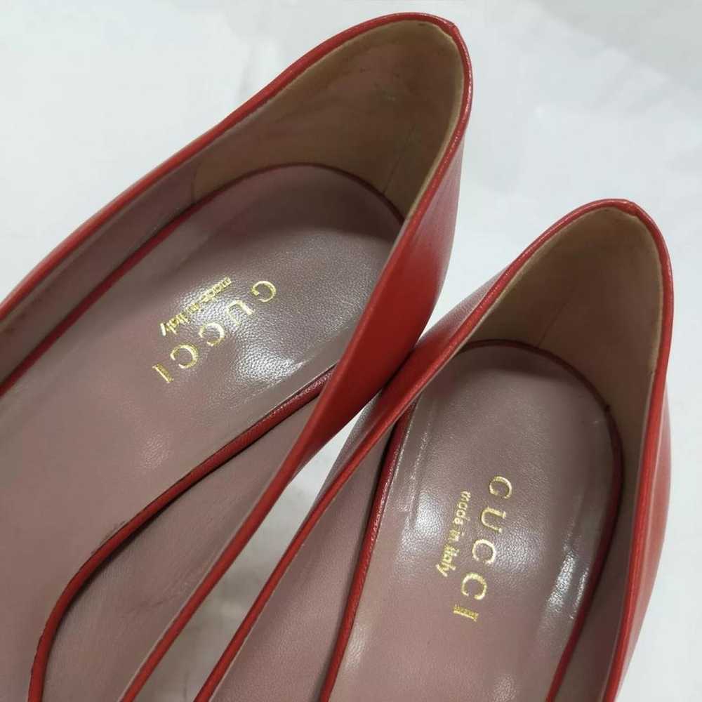 Gucci Leather heels - image 6