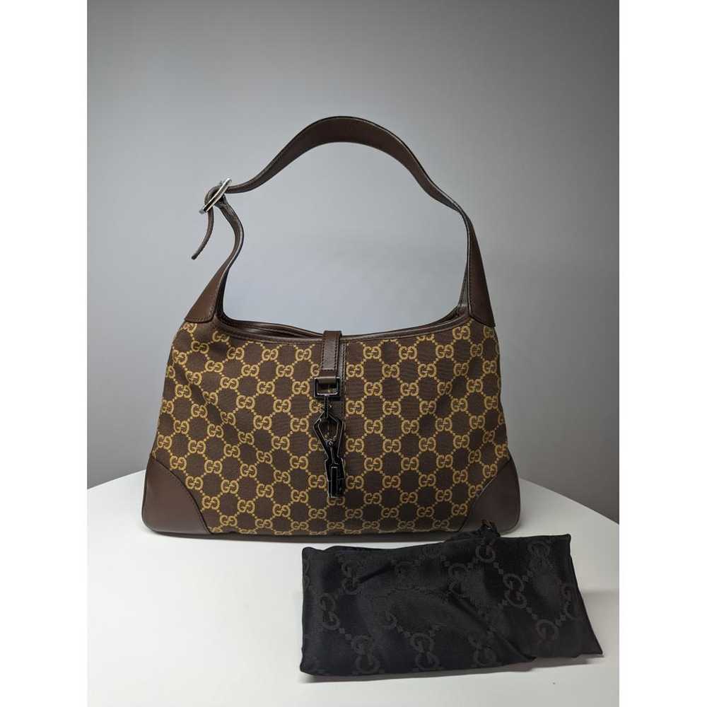 Gucci Jackie Vintage cloth handbag - image 4