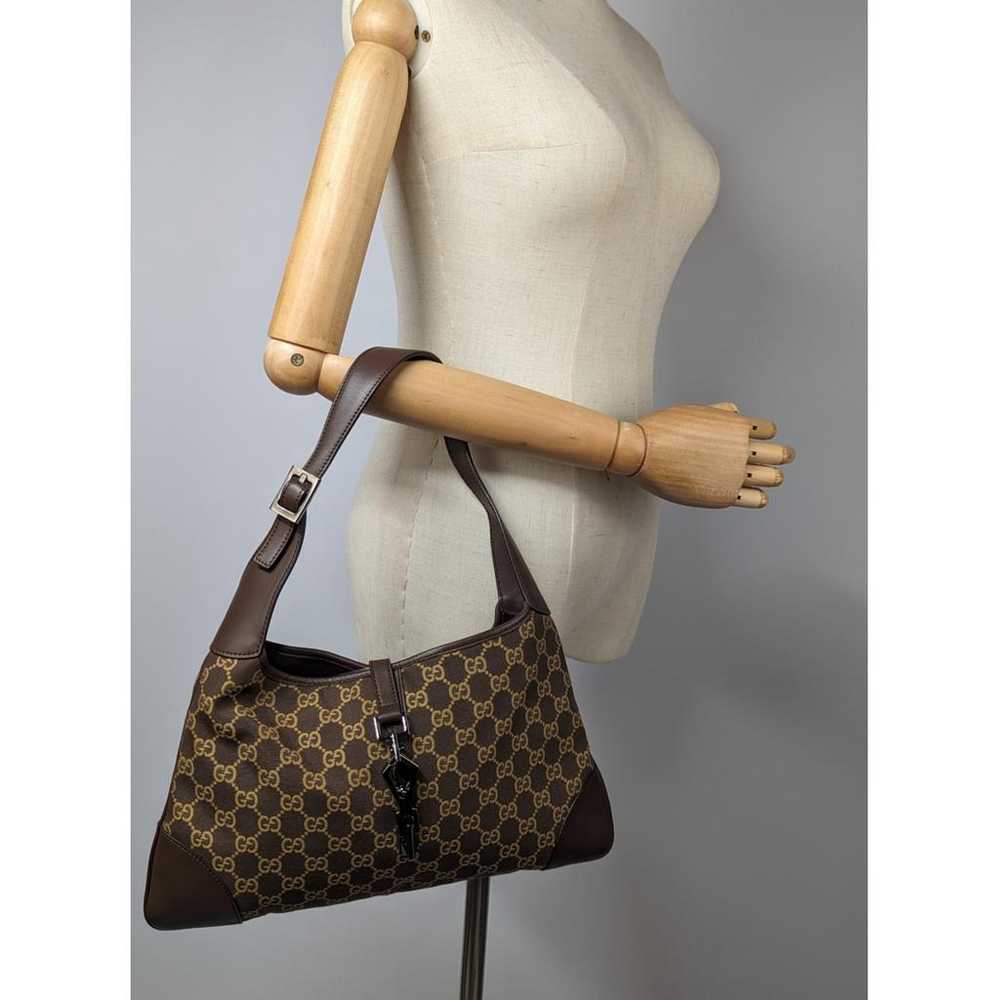 Gucci Jackie Vintage cloth handbag - image 9