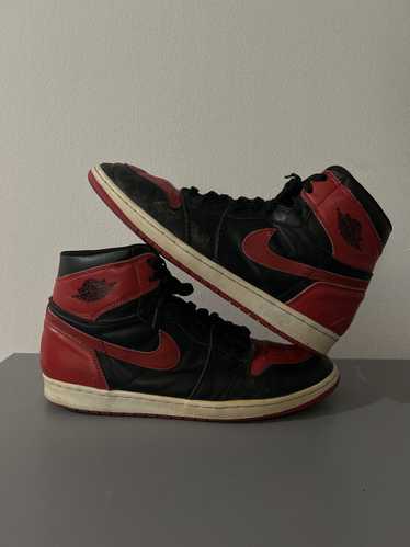 Jordan Brand × Nike × Vintage Jordan 1 Bred 1994 B