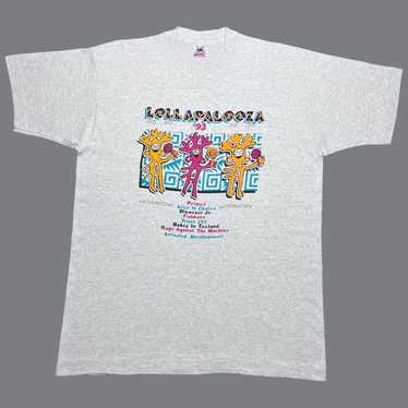 Band Tees × Made In Usa × Vintage Lollapalooza Co… - image 1