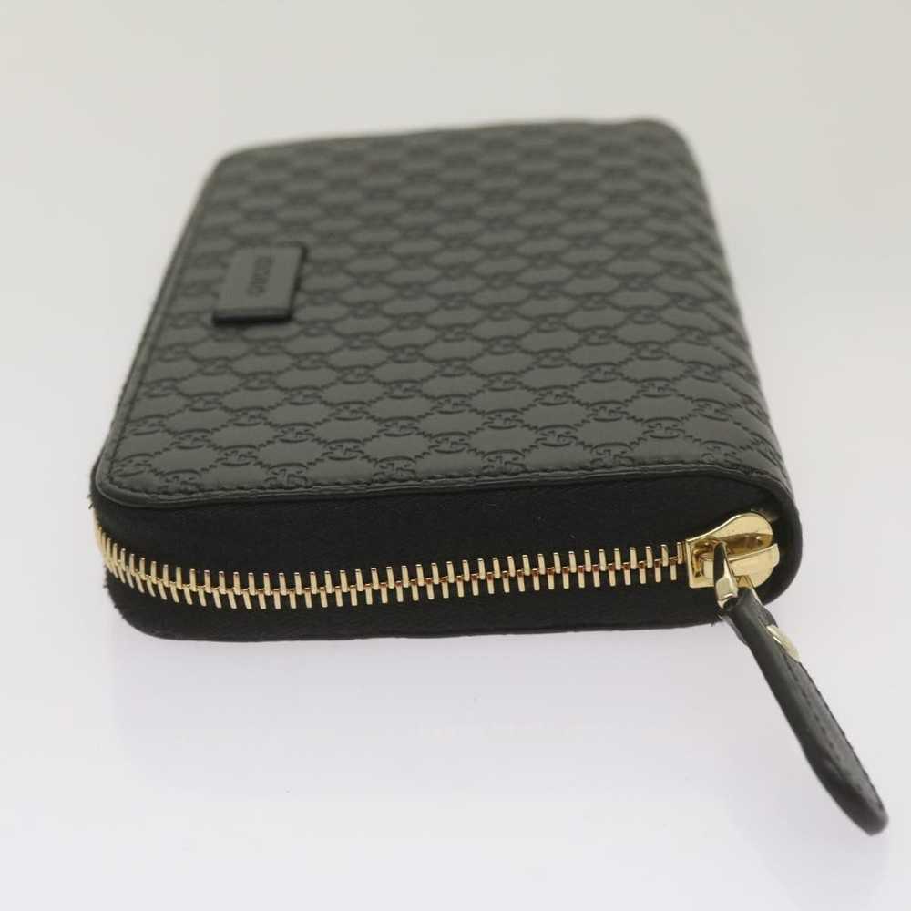 Gucci ssima Black Leather Wallet (Pre-Owned) - image 11