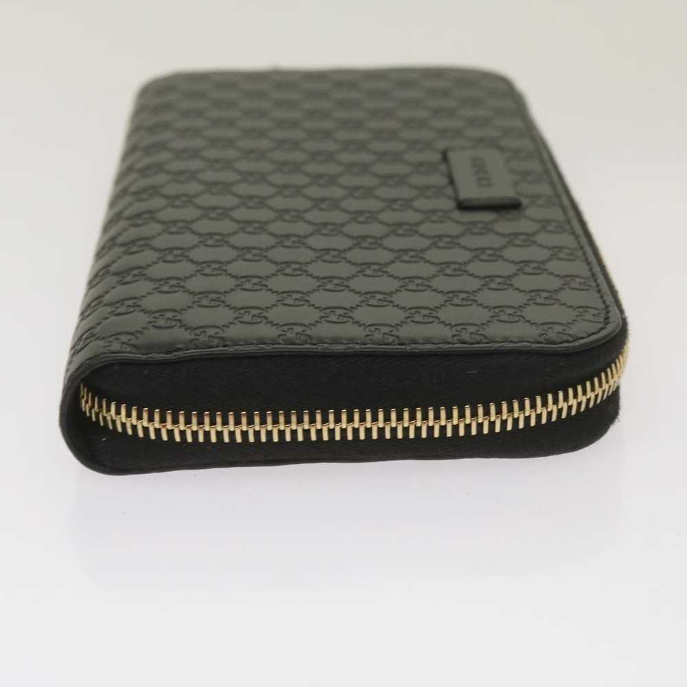 Gucci ssima Black Leather Wallet (Pre-Owned) - image 5