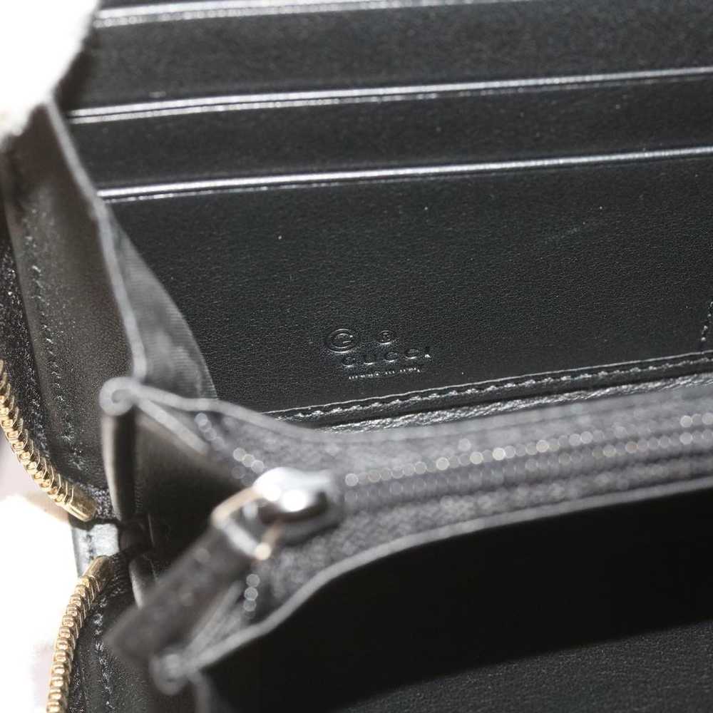 Gucci ssima Black Leather Wallet (Pre-Owned) - image 8