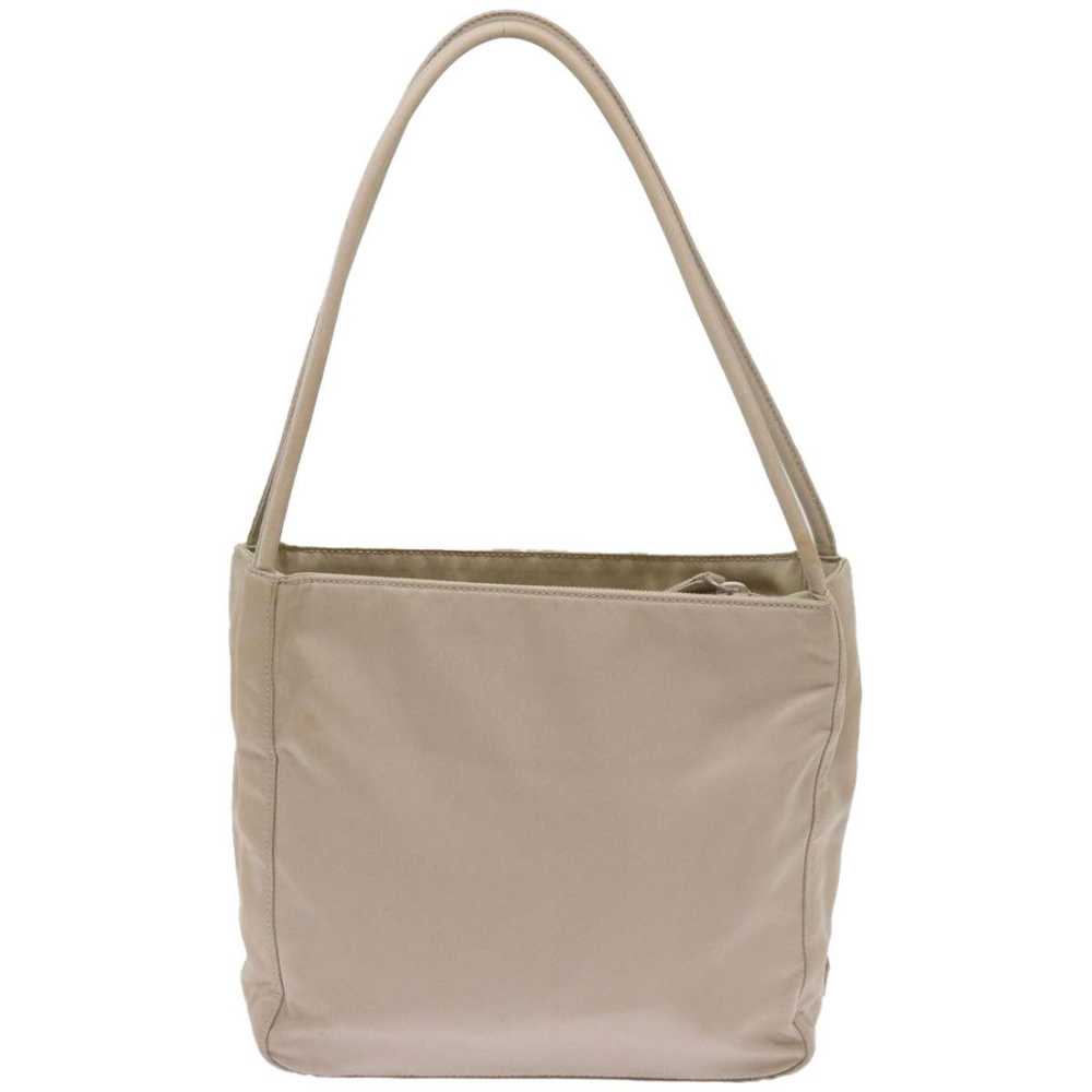 Prada Tessuto Beige Synthetic Handbag (Pre-Owned) - image 2