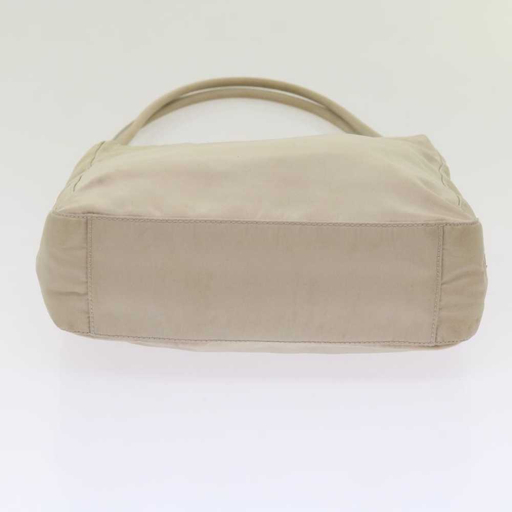 Prada Tessuto Beige Synthetic Handbag (Pre-Owned) - image 3