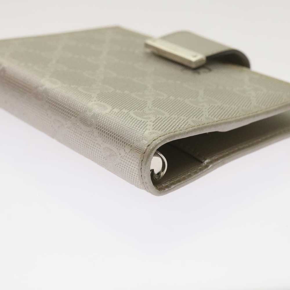 Gucci Gg Pattern Silver Canvas Wallet (Pre-Owned) - image 10