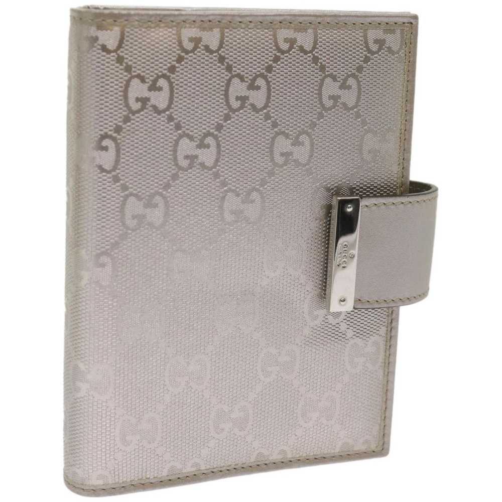 Gucci Gg Pattern Silver Canvas Wallet (Pre-Owned) - image 12