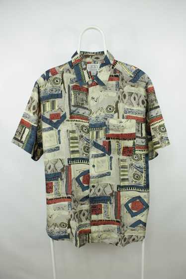 Japanese Brand × Vintage Vintage Lucky Silk Shirt… - image 1