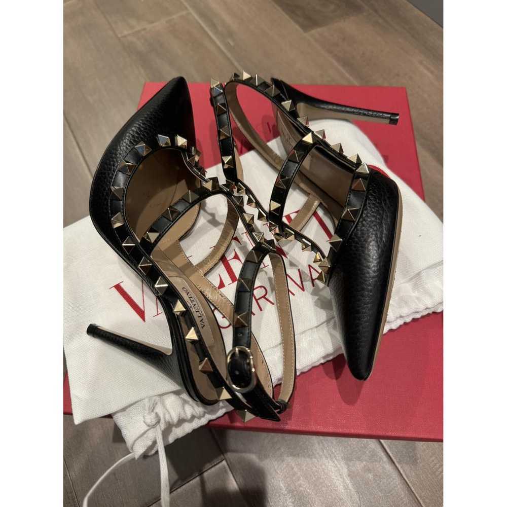 Valentino Garavani Rockstud leather heels - image 3