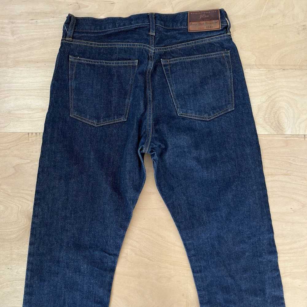 J.Crew J Crew 1040 Selvedge Jeans 31 Blue Dark Wa… - image 7