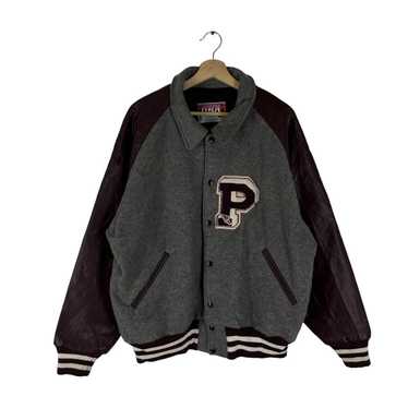 Varsity Jacket × Vintage VINTAGE VARSITY JACKET L… - image 1