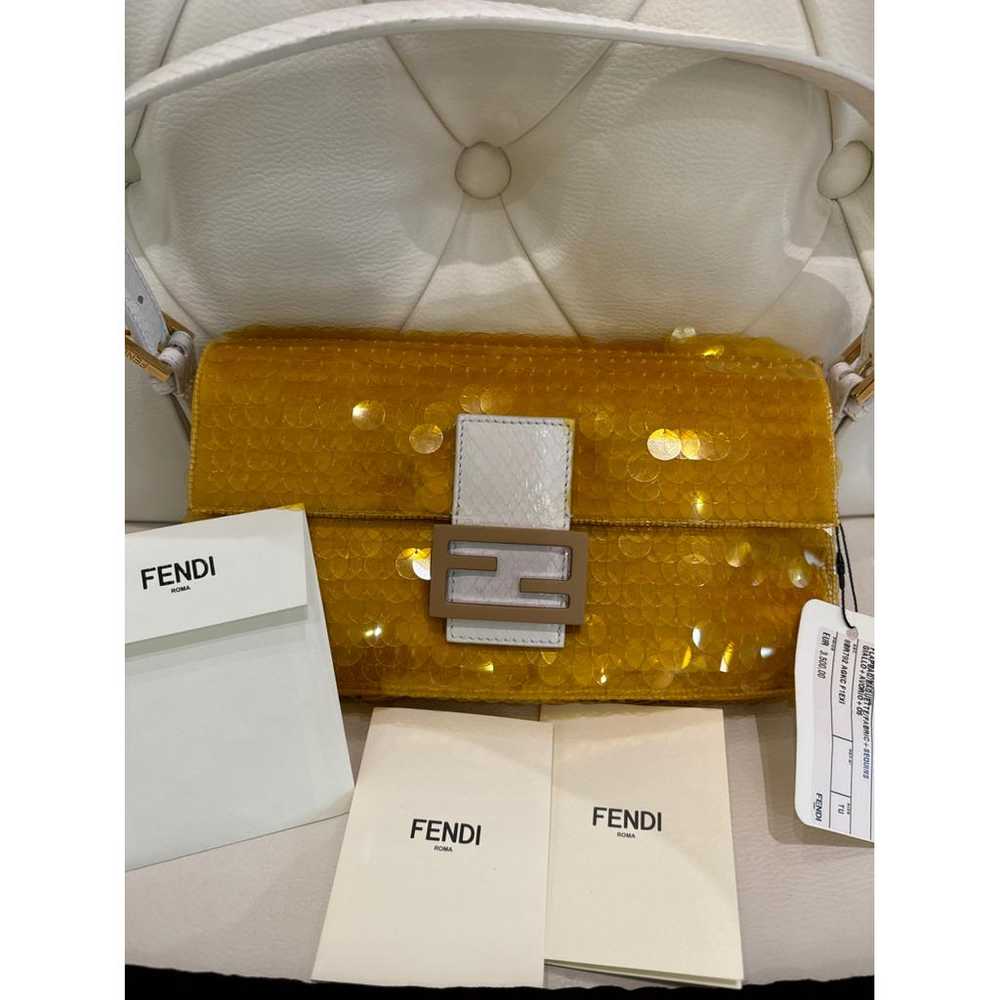 Fendi Baguette 1997 Re-Edition silk handbag - image 2